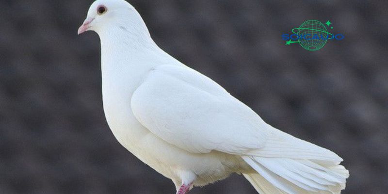 Mấy thấy bồ câu trắng đang đậu